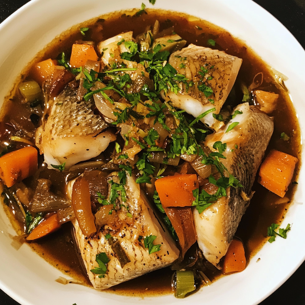 Brown Stew Fish Recipe