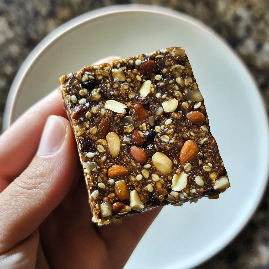 No Nut Protein Bars Recipe