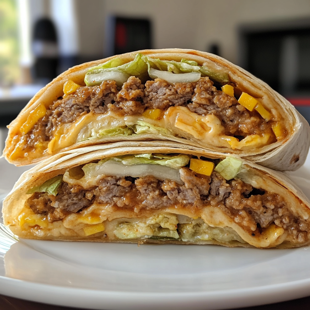 Big Mac Wrap recipe