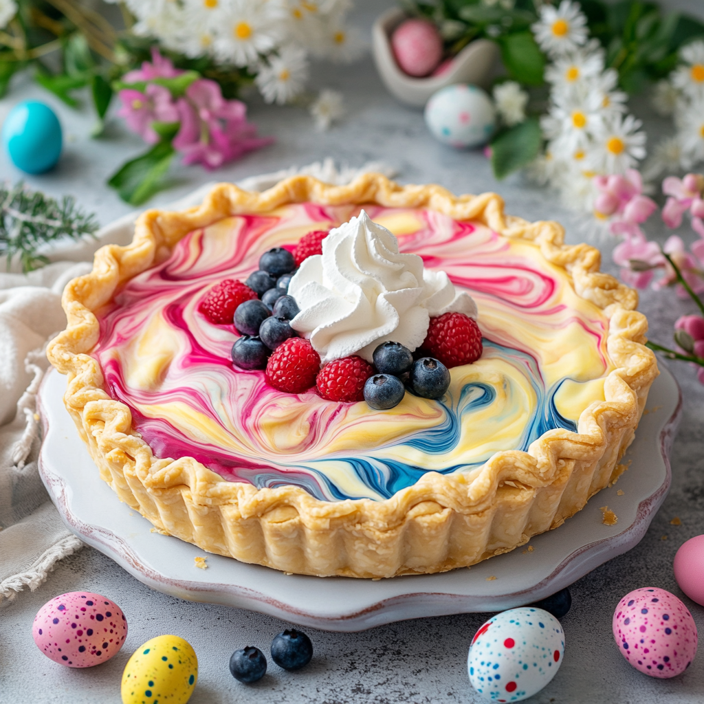 Easter Swirl Pie Recipe